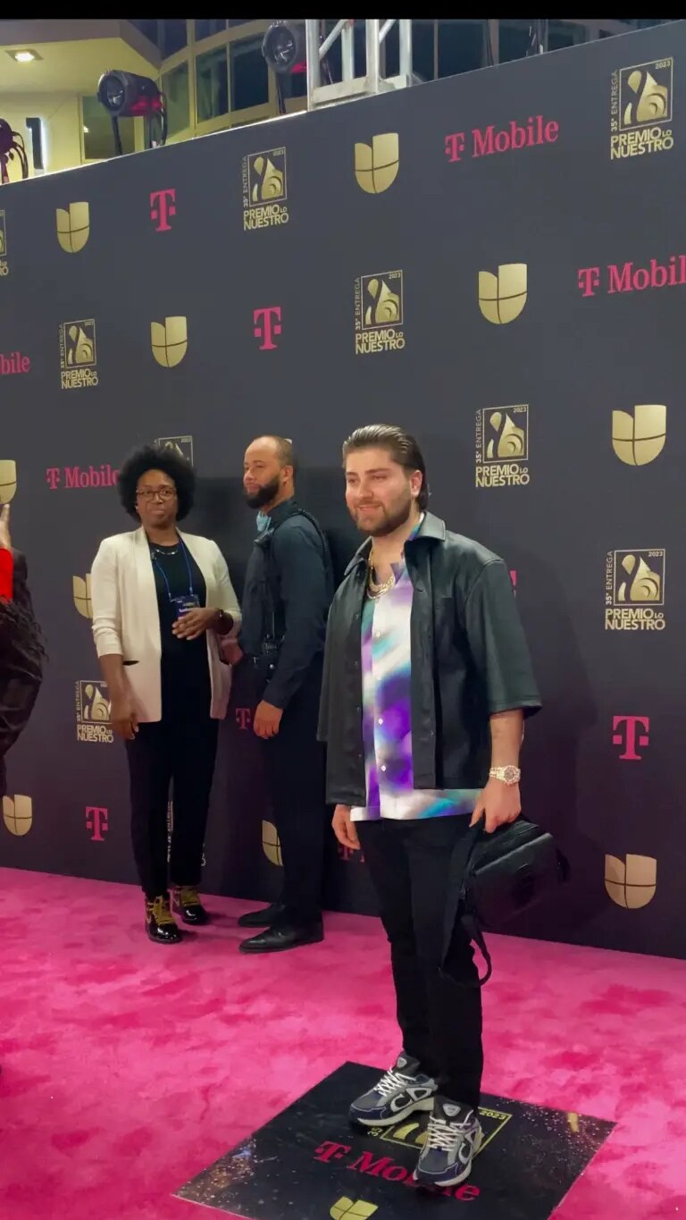 Dani representing Dani Diamonds at a red carpet event